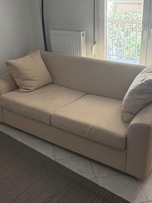 Two-seater sofa bed