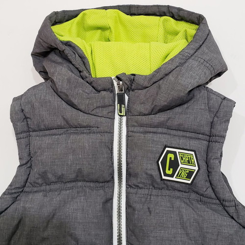 Chapter kids padded vest with hood like new, sizes 134-146 cm