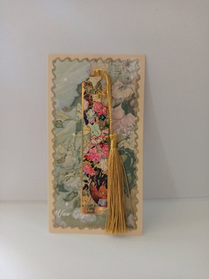 Van Gogh Pink Roses Bookmark new