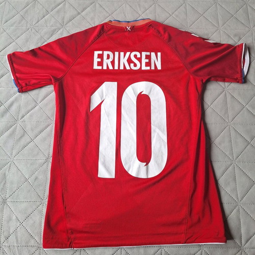 Denmark home shirt boys size 152 number 10 Eriksen used