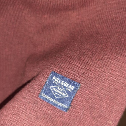Pull & Bear sweater size M like new, red