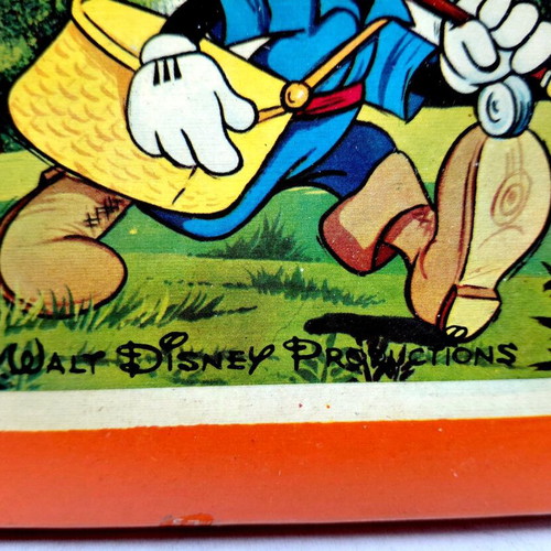 Walt Disney wooden blocks Greek made, new from 1960s