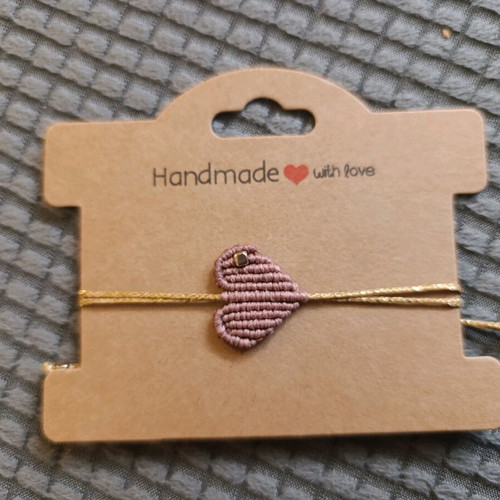 Handmade summer macrame bracelets new, pack