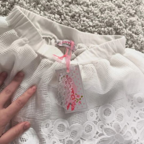 White skirt for girls 14 years new Evita