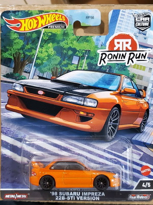 Hot Wheels Premium Subaru Impreza καινούργιο