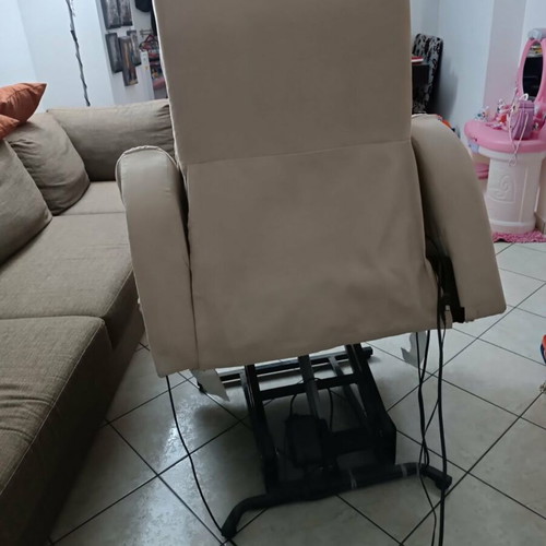 Relax massage armchair like new with reclining back and footrest