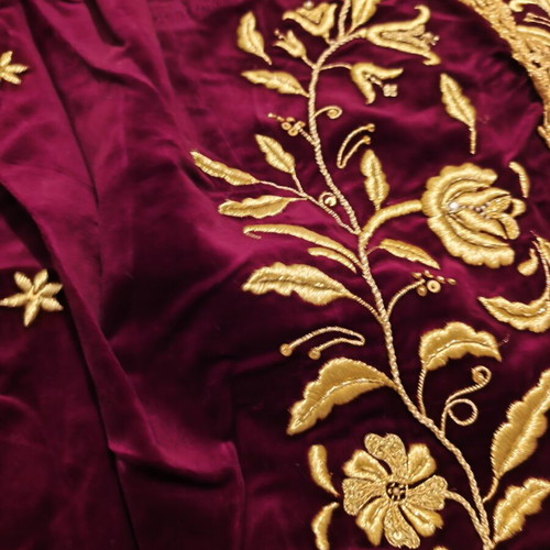 Complete Handmade Embroidered Priestly Vestment Like New