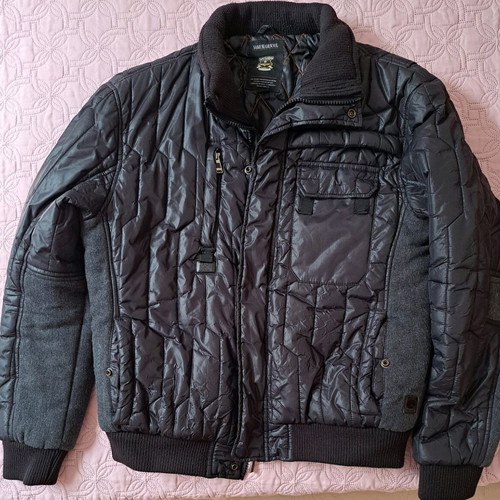 Men's jacket Samurai and soul black like new, no XXL