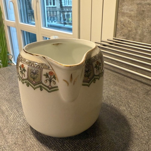 Pitcher used, German porcelain from last century