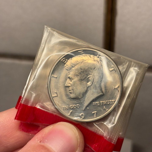 USA Kennedy half dollar 1971-D mint condition