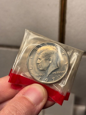 USA Kennedy half dollar 1971-D mint condition
