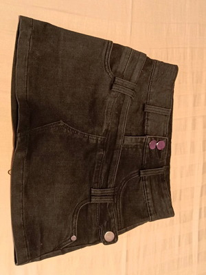 Τζιν φούστα μαύρη Zara για 10 Mini Raxevsky σε εξαιρετική κατάσταση