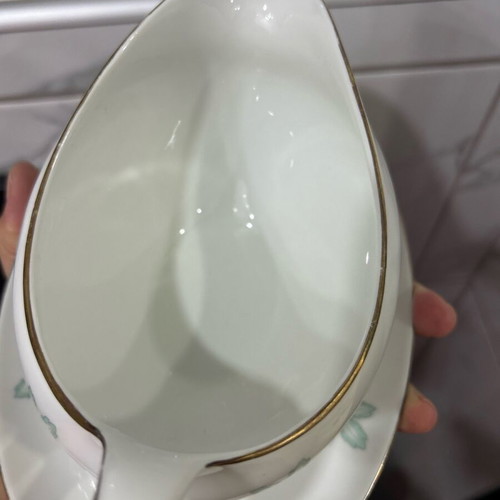 Bavaria sauce boat new with built-in saucer