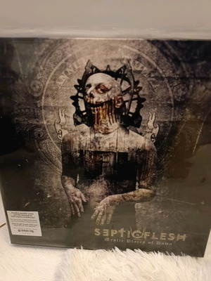 Δίσκος βινυλίου Septic Flesh Mystic Places of Dawn 2LP χρυσός καινούργιος, περιορισμένη έκδοση 250 αντίτυπα
