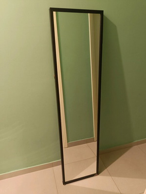 IKEA Stave mirror 40cmX160cm like new, color Heart