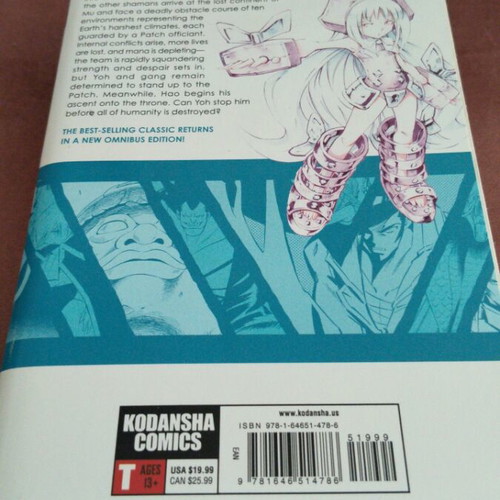 Shaman King omnibus volumes 31-33 new, English