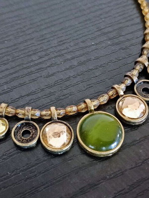 Necklace like new, colorful