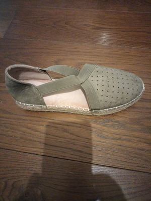 Espadrilles new, size 40, black