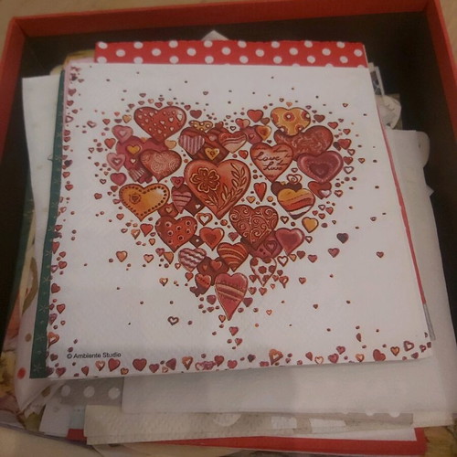 Collection of 74 new napkins with themed designs