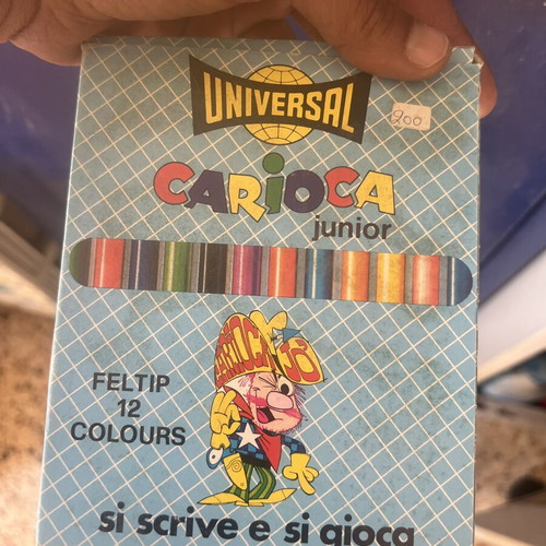 Vintage Carioca Jumbo markers, pack of 12