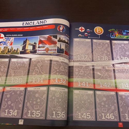 Panini EURO 2016 and Europe's Champions 2016-2017 Albums