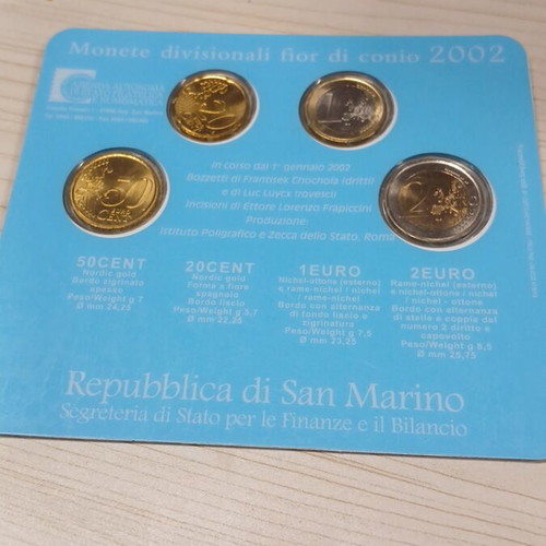 San Marino Euro Collection 2002 like new