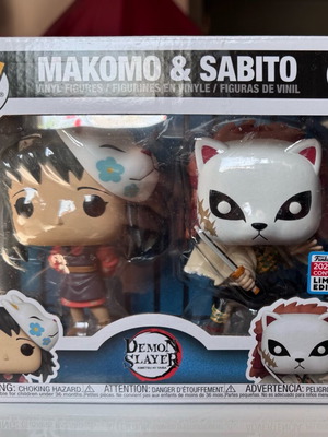 Funko Pop Demon Slayer Sabito & Makomo new set