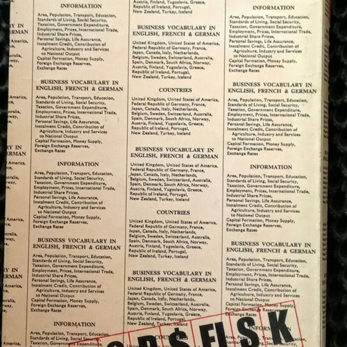 Financial Times Yearbook 1969 used, English
