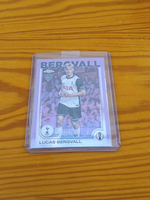 Lucas Bergvall Topps Chrome 24-25 new