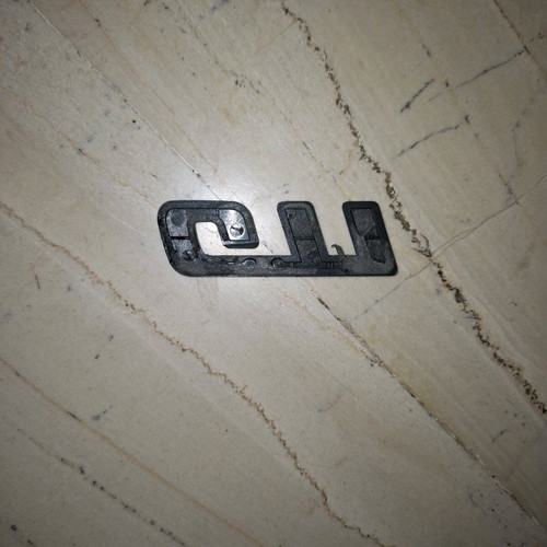 Golf 2 GTI emblem used
