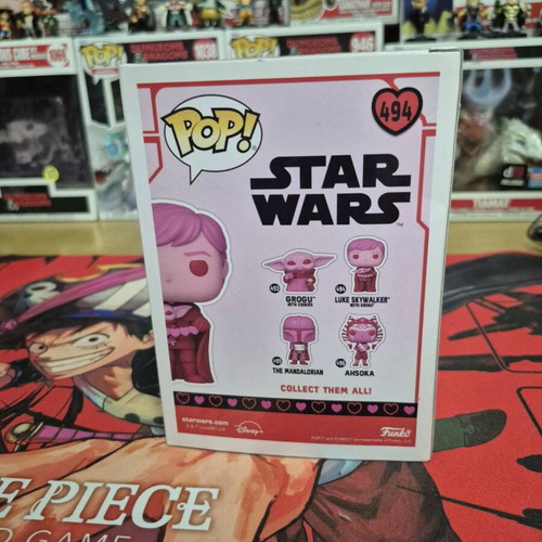 Funko Pop Star Wars #494 Luke Skywalker with Grogu like new
