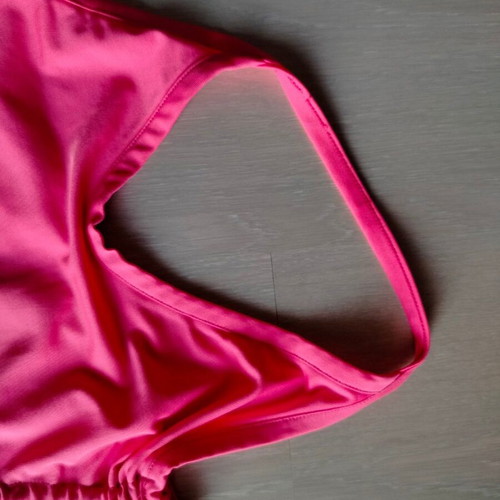 Neon fuchsia off-shoulder blouse like new