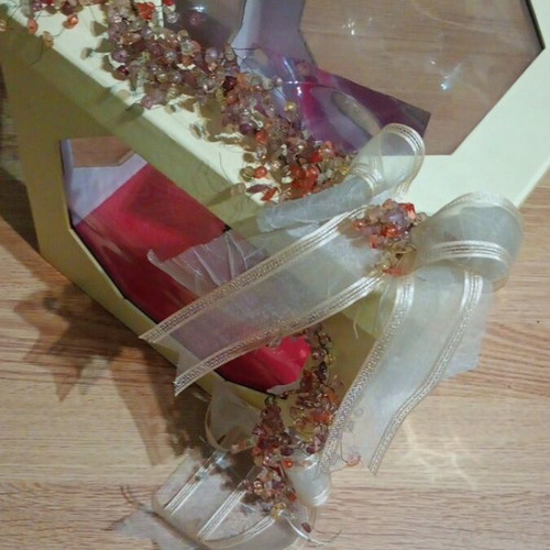 Orrefors Crystal Container vintage, like new