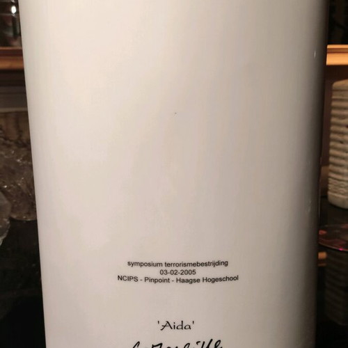 Corneille "Aida" collectible vase like new, limited edition 147/450