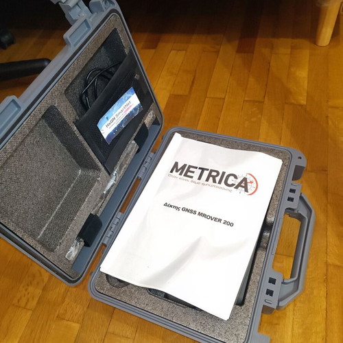 GNSS RTK Metrica M-Rover 200 complete surveying set like new