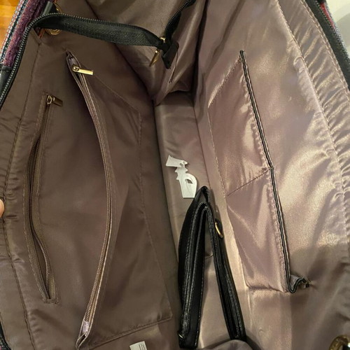 Large shoulder bag multicolored like new