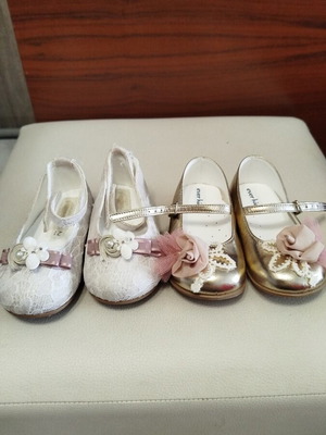 Baby ballerina shoes for girls size 21 and 20 like new
