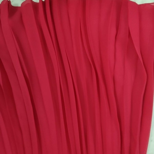 Mohito pleated skirt new without tags, raspberry red, size M
