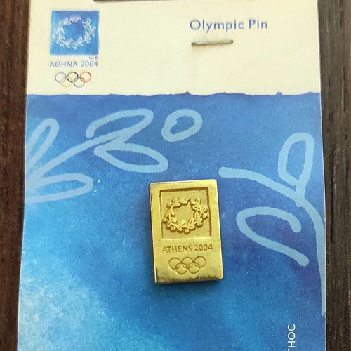 Athens 2004 Olympic pins set of 3 new, official licensed product