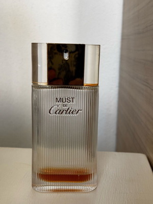 Must de Cartier perfume used, Eau de Toilette