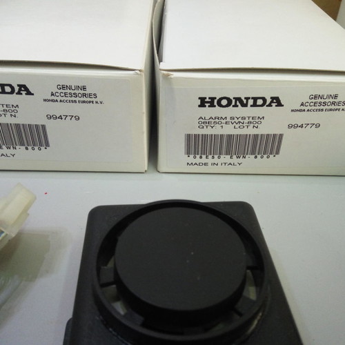 Moto Honda alarms new