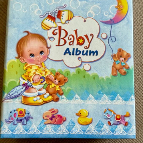 Baby photo album for boy new