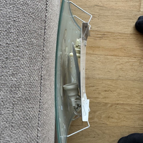Winnie the Pooh ceiling light set, like new, glass, 2 pieces