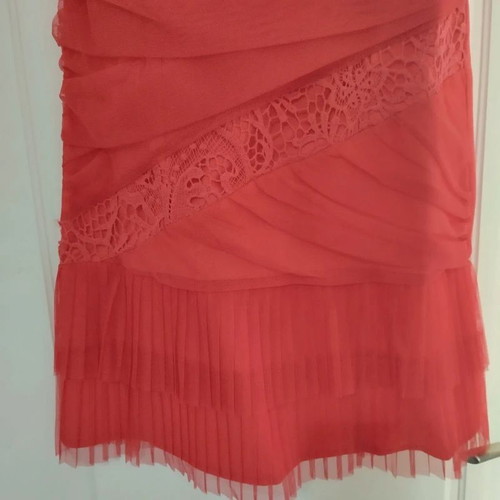 Rinascimento Elegant Coral Dress L Like New