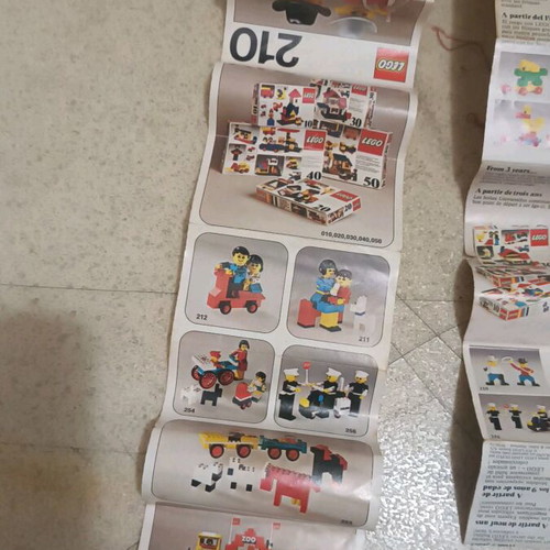 Lego catalogs from 1976 used, rare