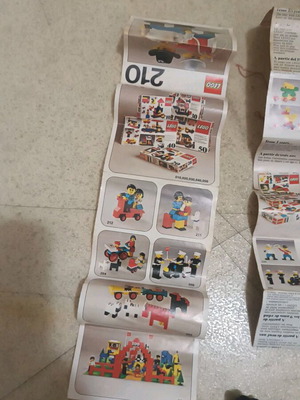 Lego catalogs from 1976 used, rare