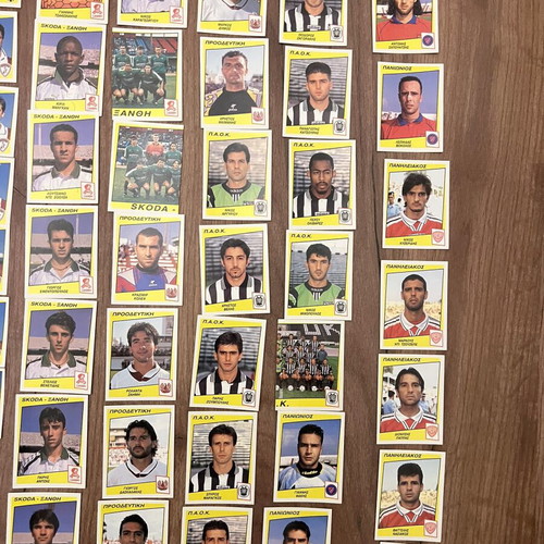 Αυτοκόλλητα Panini 98 ποδοσφαίρου σαν καινούργια, πακέτο 175 τεμάχια