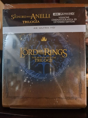 The Lord of the Rings Trilogy 4K Steelbook limited edition with Greek subtitles