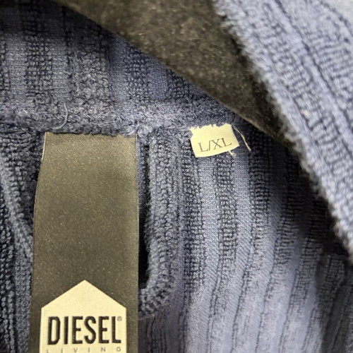 Diesel hooded bathrobe Stage Blue L/XL used
