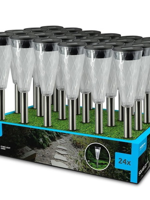 Modee Lighting GS020 ηλιακά φωτιστικά κήπου, σετ 24